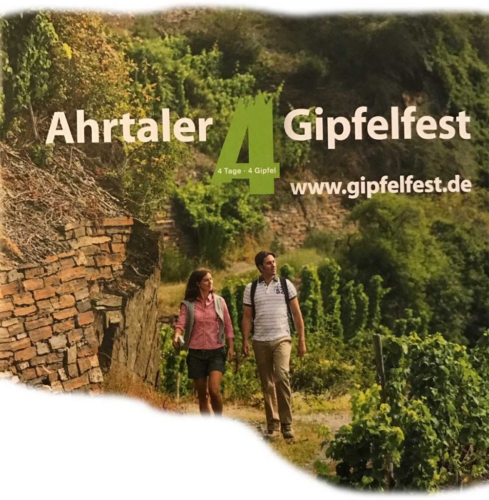 Ahrtaler Gipfelfest, 4 Tage 4 Gipfel im Ahrtal