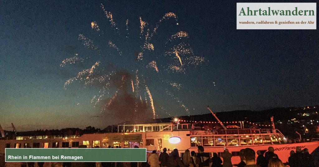 Rhein in Flammen von Linz bis Bonn