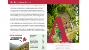 Rotweinwanderweg im Ahrtal von Altenahr bis Sinzig