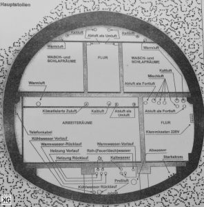 Dokumentationsstätte Regierungsbunker im Ahrtal oberhalb von Ahrweler