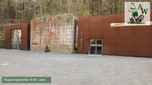 Dokumentationsstätte Regierungsbunker im Ahrtal oberhalb von Ahrweler