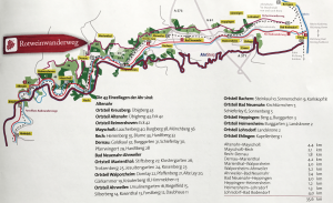 Rotweinwanderweg entlang der Ahr von Kreuzberg bis Bad Bodendorf
