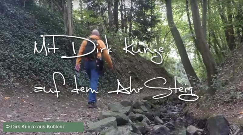 Mit Wanderblogger Dirk Kunze unterwegs auf dem Ahrsteig an der Ahr